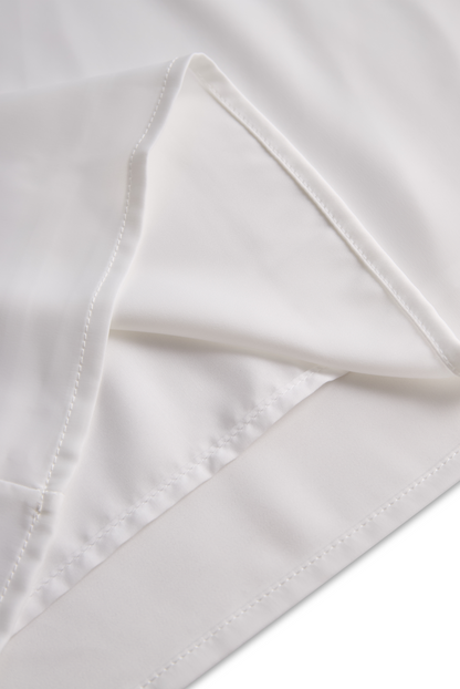 Sophisticated One-Shoulder Satin Blouse