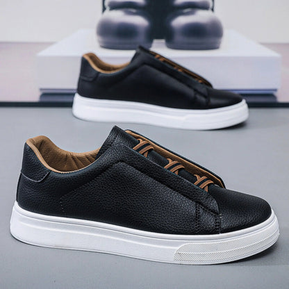 Leo Leather Trainers
