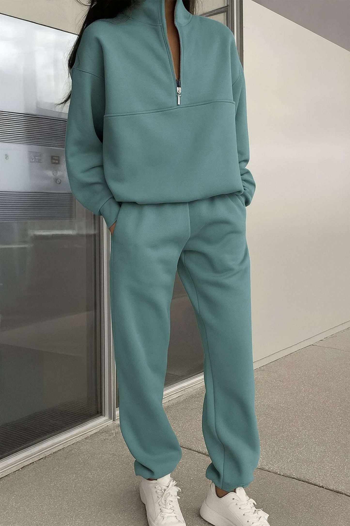 Natalie Travel Cotton Blend Tracksuit