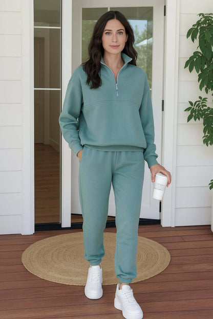 Natalie Travel Cotton Blend Tracksuit