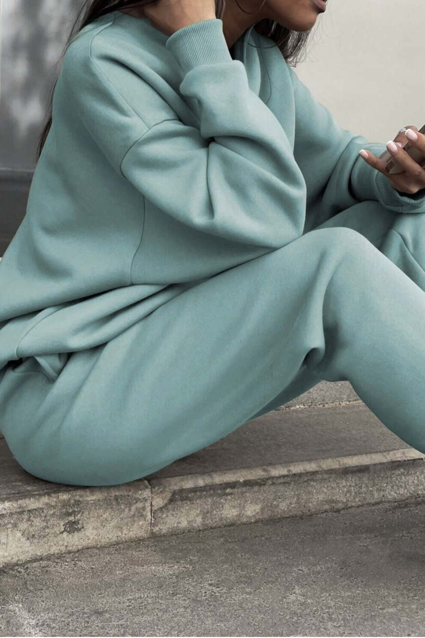 Natalie Travel Cotton Blend Tracksuit