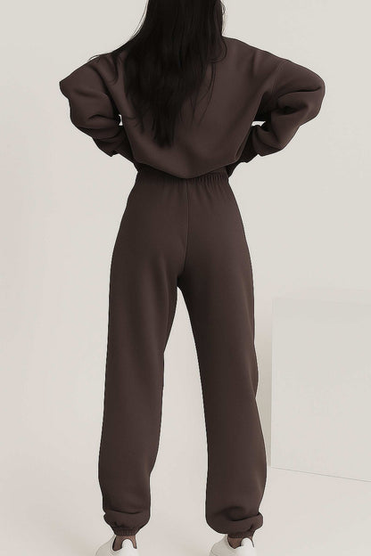 Natalie Travel Cotton Blend Tracksuit