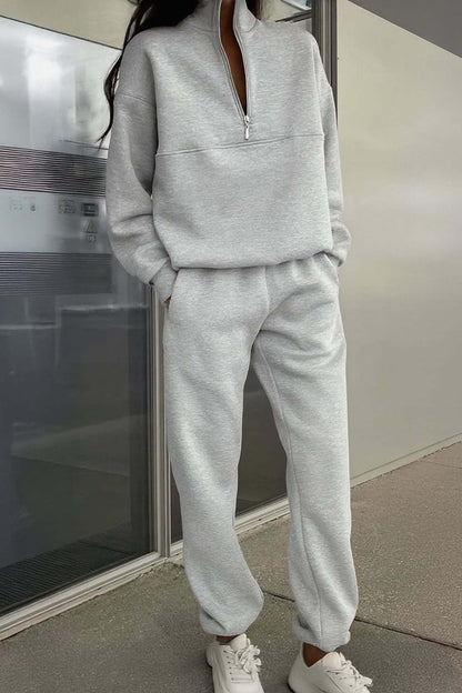 Natalie Travel Cotton Blend Tracksuit