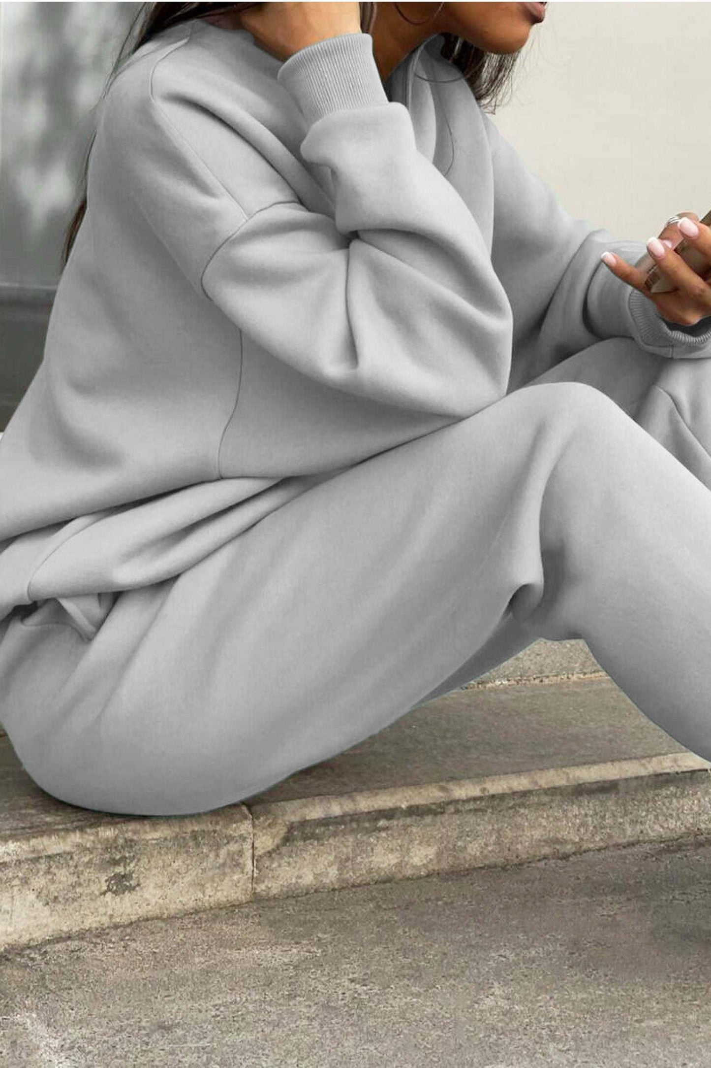 Natalie Travel Cotton Blend Tracksuit