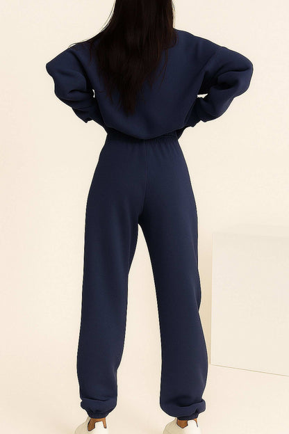 Natalie Travel Cotton Blend Tracksuit