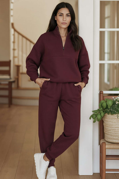 Natalie Travel Cotton Blend Tracksuit