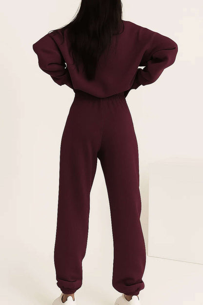 Natalie Travel Cotton Blend Tracksuit