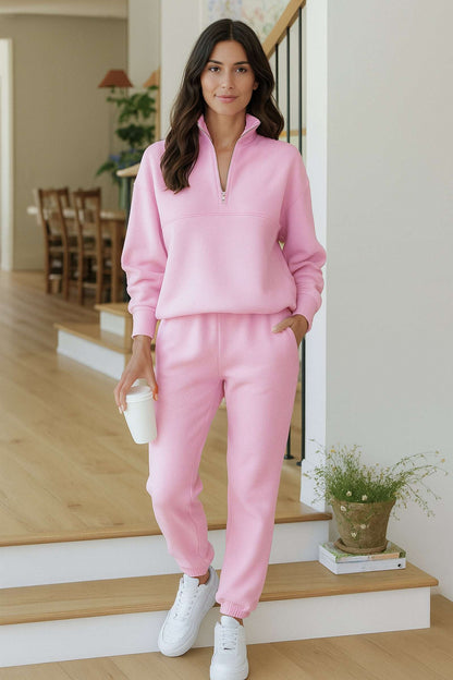 Natalie Travel Cotton Blend Tracksuit