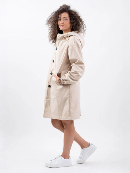 Water Resistant Oversized Hooded Windbreaker Rain Jacket