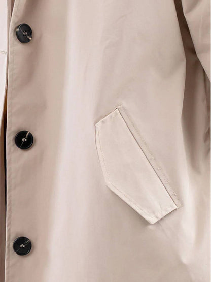 Water Resistant Oversized Hooded Windbreaker Rain Jacket